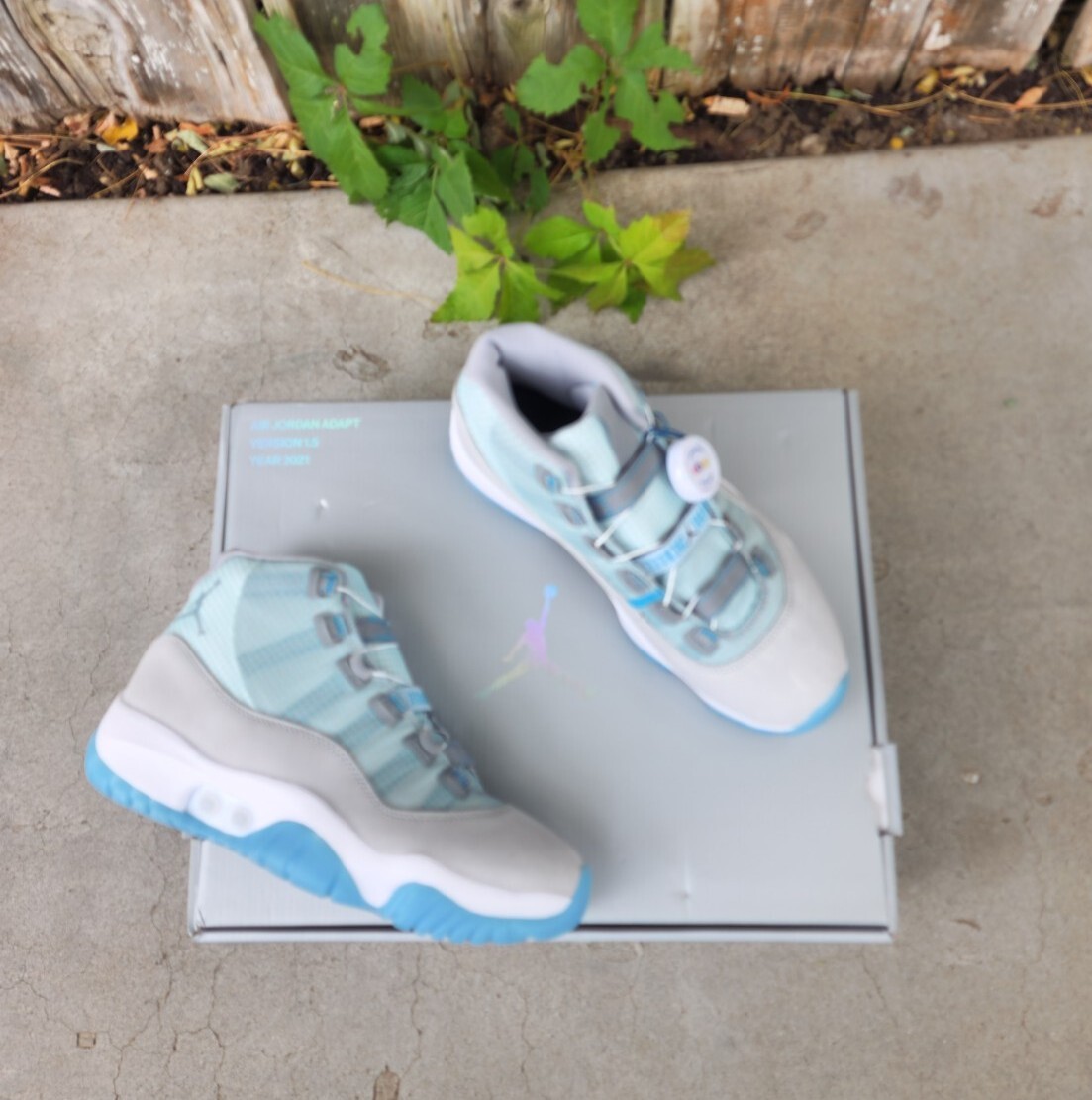 Dark Powder Blue Air Jordan 11 Adapt Pre Order Air Jordan 11 Adapt