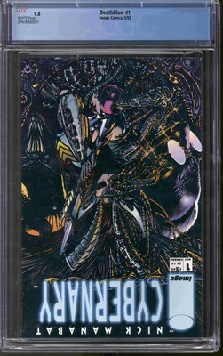 Deathblow 1 Cgc 9 8 W Cybernary Flipcover Ebay