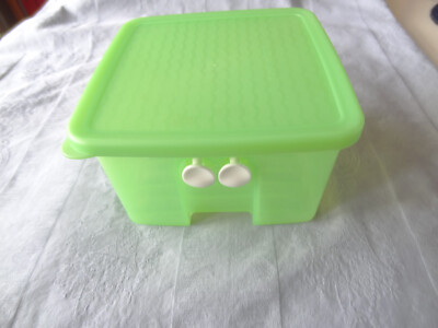 Tupperware Frische-Behälter  Prima Klima  rechteckig grün mit Ventilen, 3993A-3