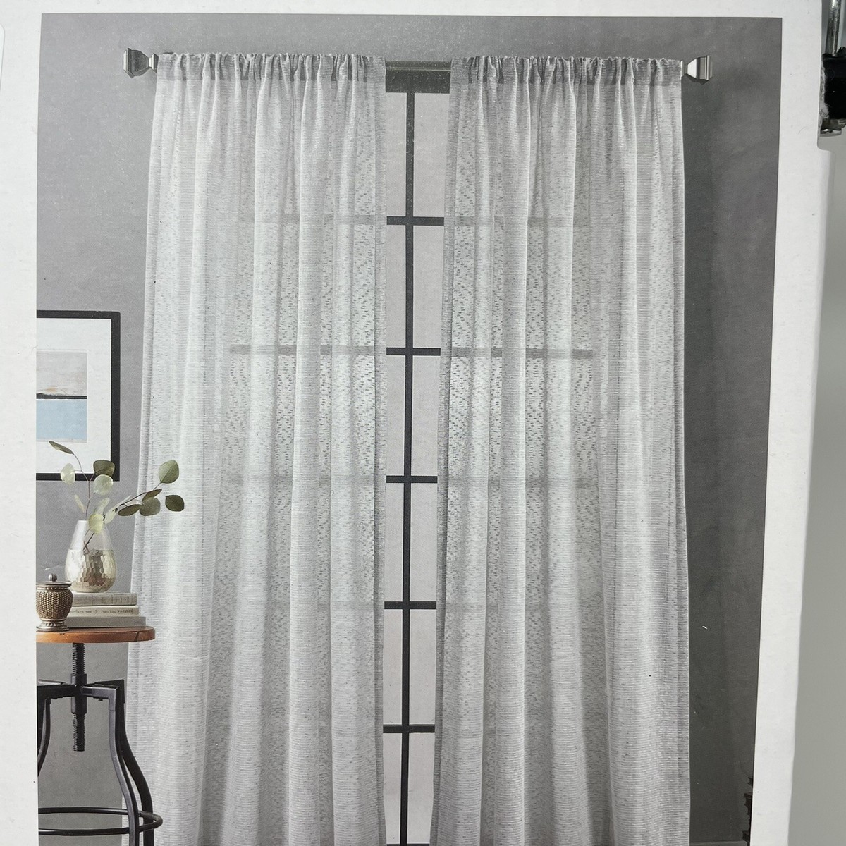 gray dkny curtains