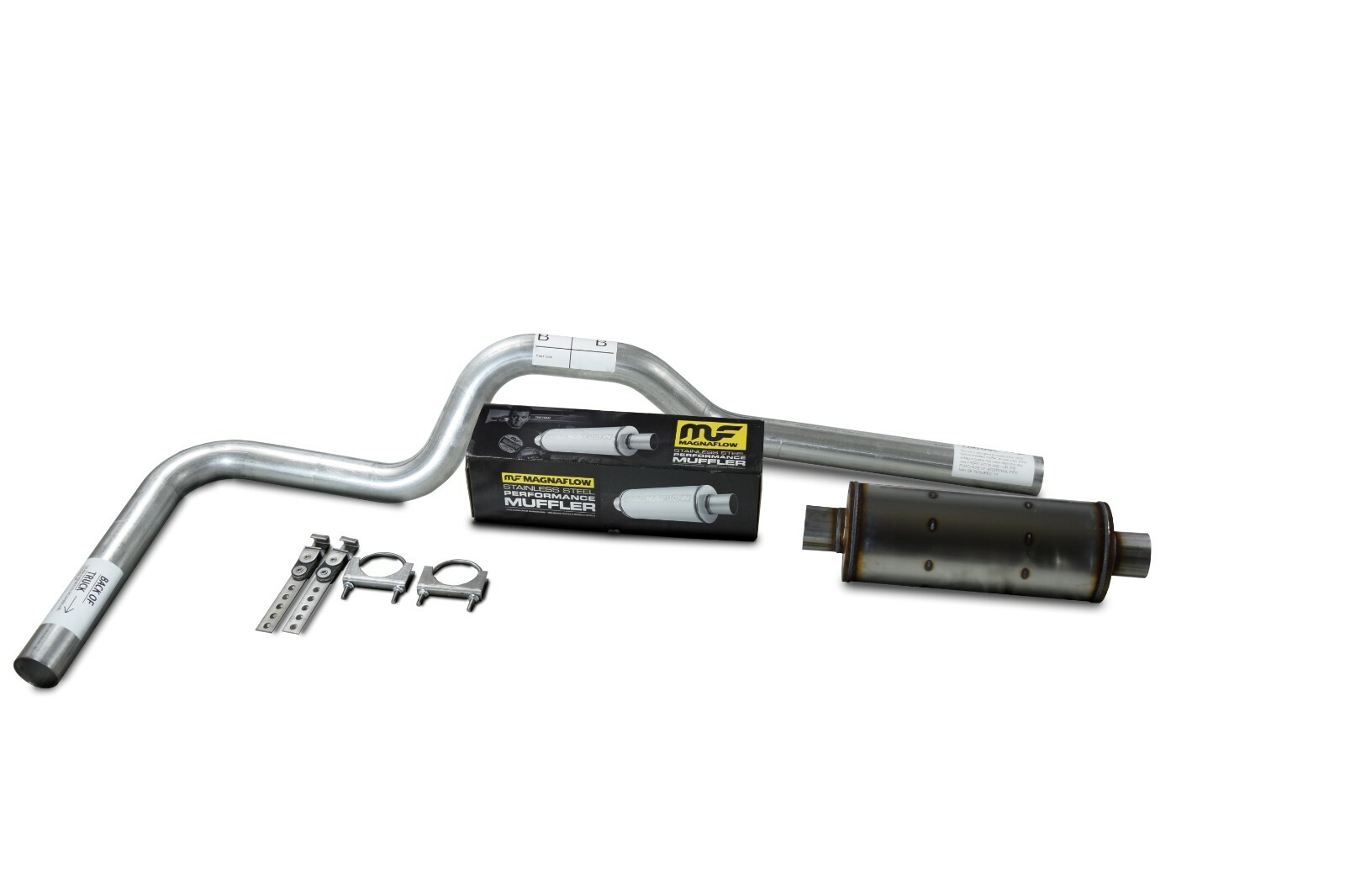 96-99 Chevy GMC CK1500 CK2500 3" Single Exhaust Kit Magnaflow XL