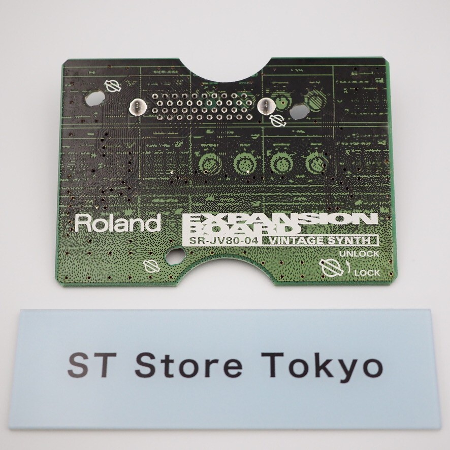 Roland SR-JV80-04 Vintage Synth 拡張ボード Roland SR-JV80-04 Vintage Synth Expansion Board - Green for