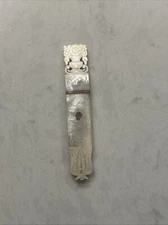 Palais Royal Original Mother Of Pearl c1800 Carved Needle Case Original French 