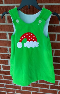 Lolly Wolly Doodle toddler girl santa hat Christmas dress 3T/4T(read  description | eBay