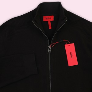 black and red hugo boss jumper
