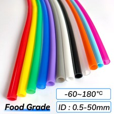 Silicone Tubing Hose Tube Beer Milk Water Pipe Soft Rubber Food Grade High Temp