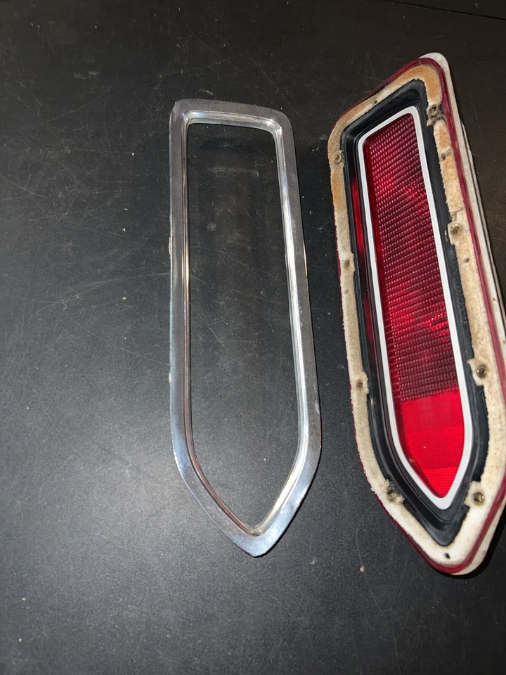 1970 Plymouth Satellite Belvedere Задний фонарь со стороны водителя 70 Mopar LH ИЗЯЩНЫЙ - Изображение 3 из 4