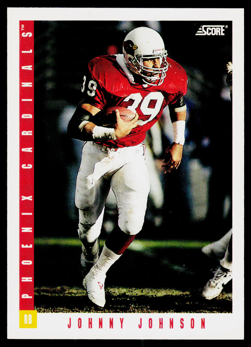 Johnny Johnson, 1993 Score, #61, Phoenix Cardinals,