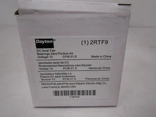  Class A Vertical or Horizontal Mount 2-3/8" x 2-3/8" Square Axial Fan 12 VDC 