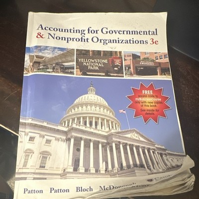 Cambridge Business Publishers Gov t & Nonprofit Accounting 3rd Ed