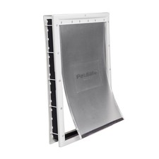 PetSafe Never Rust Dog Cat Plastic Door, X-Large, for Pets Up to 220 lb