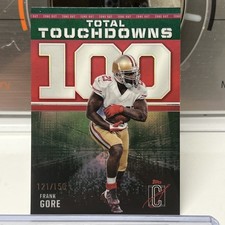 2024 Topps Signature Class - Zone Out Frank Gore 100 Total Touchdowns /150