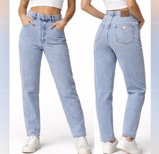 Vintage Guess USA Mom Jeans Womens 36x33.5 High Rise Tapered Leg 90s Denim