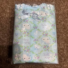 Hello Kitty Eco Bag, Light Blue with Ribbon