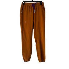 FIGS Technical Collection Jogger Scrub Pants Copper Orange Size S/T