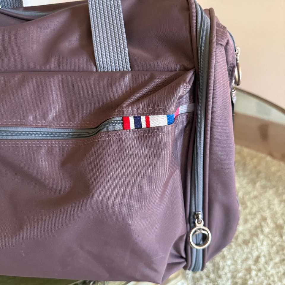 Bolsa de equipaje vintage Samsonite estribor fin de semana malva 1987  Foto 3 de 4