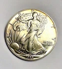 1988 American Silver Eagle USA 1 Oz  .999 Pure Uncirculated Coin Some Toning.