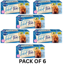 Tetley Iced Tea Family Size Tea Bags 24 ct (PACK OF 6)