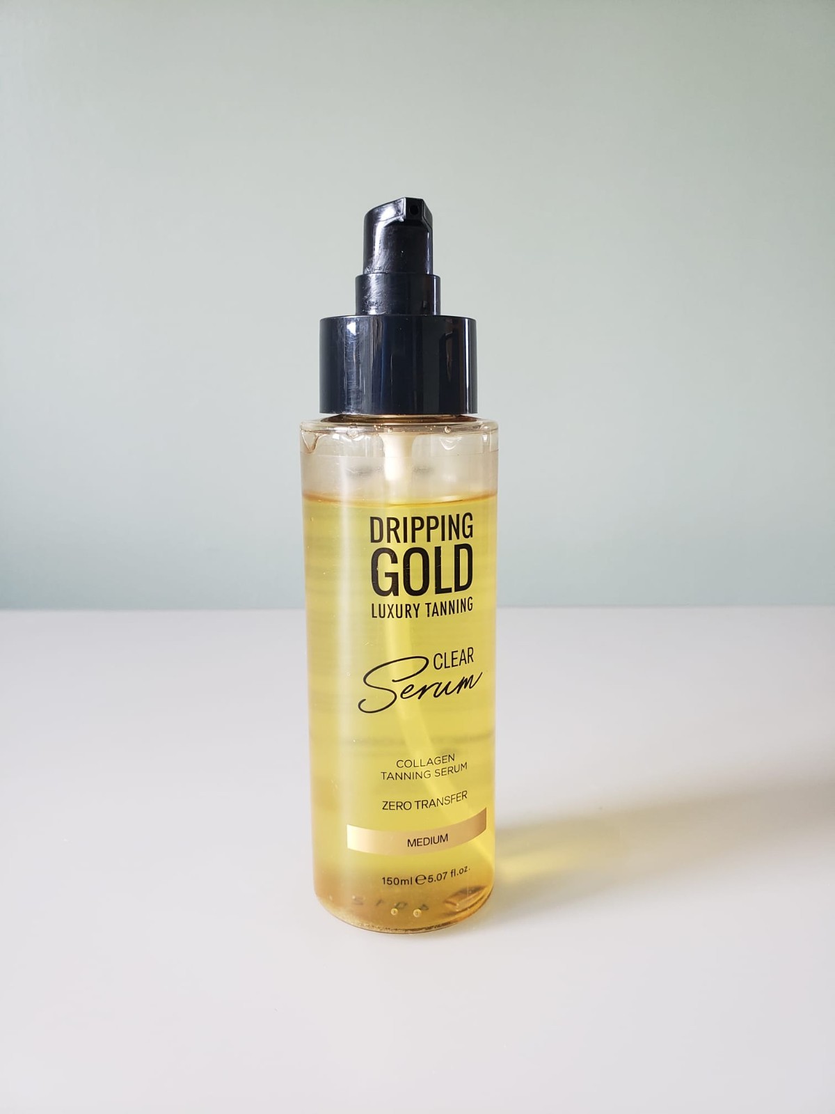 Dripping Gold Clear Serum Collagen Tanning Serum Medium 150ml