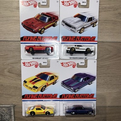 Hot Wheels Flying Customs 2022 Mix 1 ''Target Exclusive'' Set Of 4 Cars Brand New!