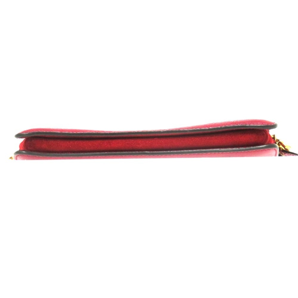 AUTHENTIC GIVENCHY CROSS3 2wayShoulder Bag Bordeaux Leather — image 4