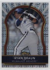 2011 Topps Finest X-Fractor Rookie Auto 93/299 Ryan Braun #7 Auto b8u