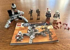 LEGO Star Wars Elite Clone Trooper & Commando Droid 9488 w/Manual & Minifigures