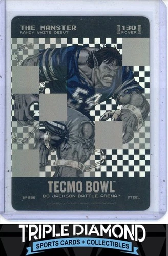 2026 Bo Jackson Battle Arena Tecmo Bowl #BP596 The Manster Big Pixel Steel AG898