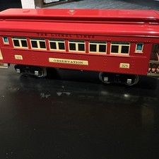Lionel Classic Tinplate Standard Gauge Observation 325.  # 6-13402
