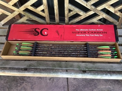 Super Carbon 55-70 31'' archery arrows 