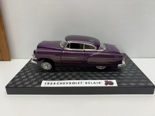 Malibu International 1954 Chevy Bel Air Lowrider 143 Purple Diecast Malibu International 1954 Chevy Bel Air Lowrider 143 Purple Diecast