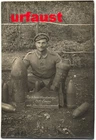 German WWI Soldier with French Shells THE BAD SISTERS Photo