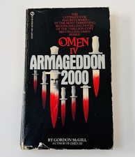 Omen IV Four Armageddon 2000 By Gordon McGill Paperback 1982 Signet Horror