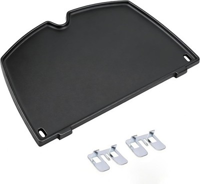GFTIME 6558 Gusseisen Grillplatte für Weber Q100 Q120 Q1000 Q1200 Series, 32 x 