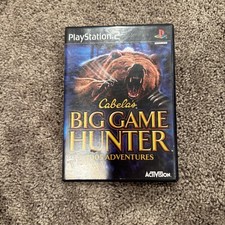 Cabela's Big Game Hunter 2005 Adventures PS2 Complete CIB Tested Working