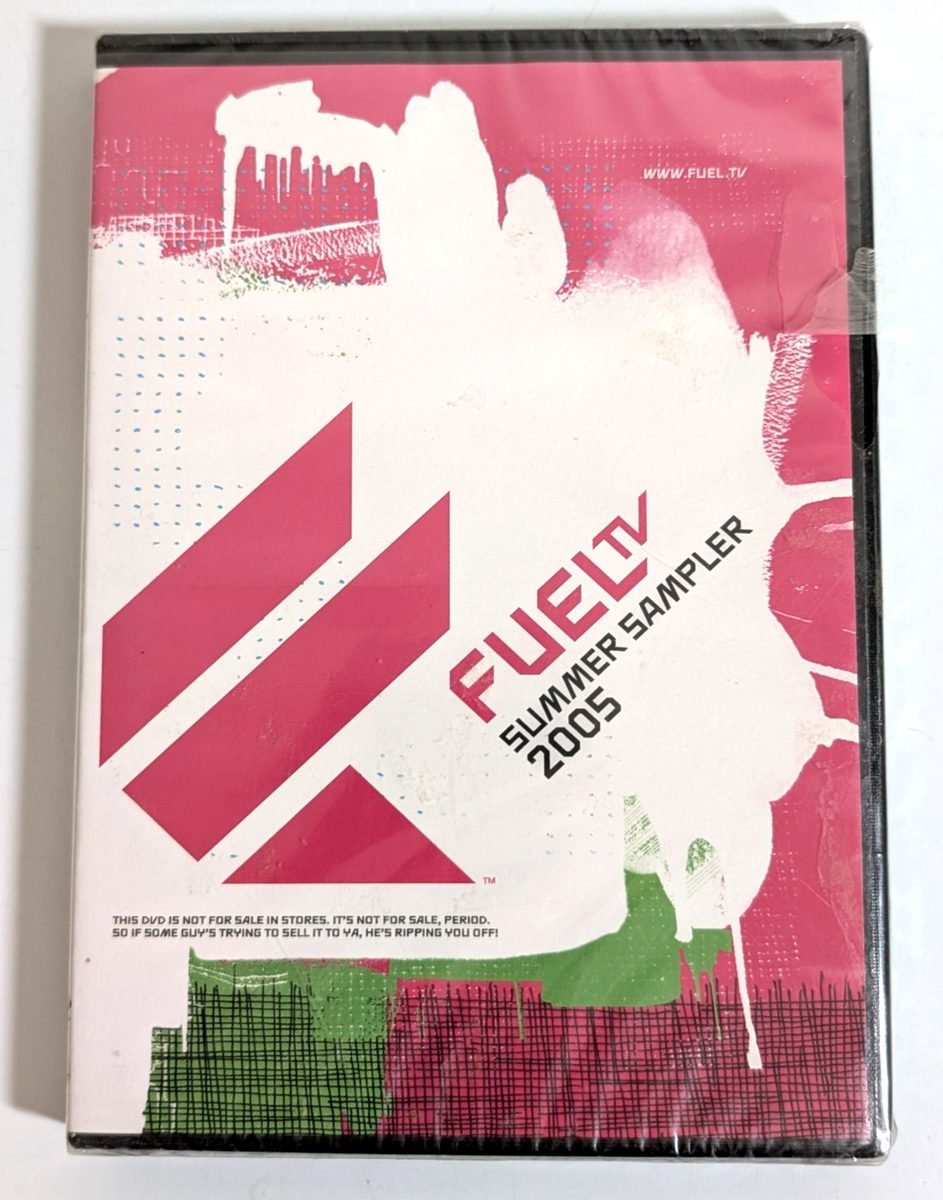 NEW FUEL TV (FUELTV) Summer Sampler 2005 DVD Sealed Skating