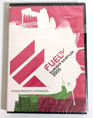 NEW FUEL TV (FUELTV) Summer Sampler 2005 DVD Sealed Skating