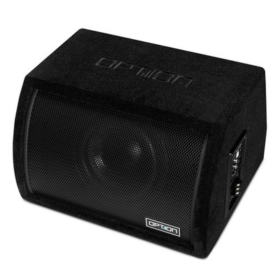 OPTION PULSE-8BRA Aktiv-Subwoofer Basskiste Aktiv Auto 350Wrms Woofer Verstärker