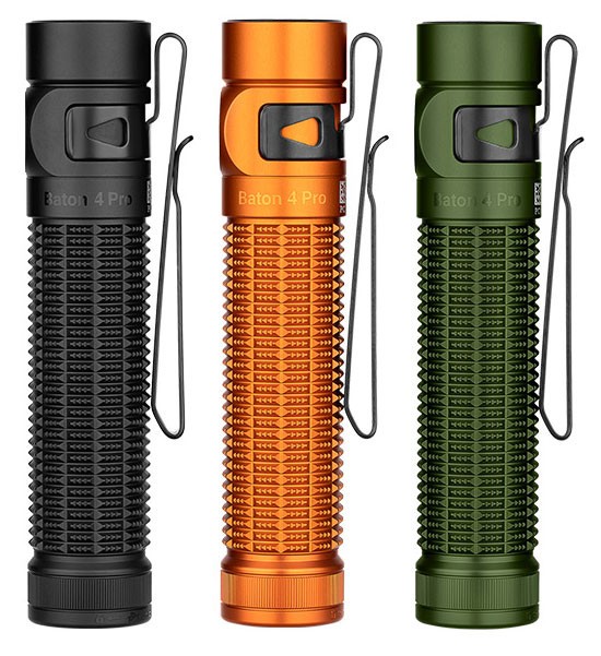 Olight Baton 4 Pro Dual Switch Compact EDC Flashlight, 1600 Lumens