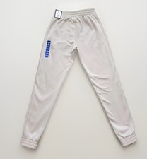 Adidas youth jogger pants fleece lined LARGE 14/16 beige tan