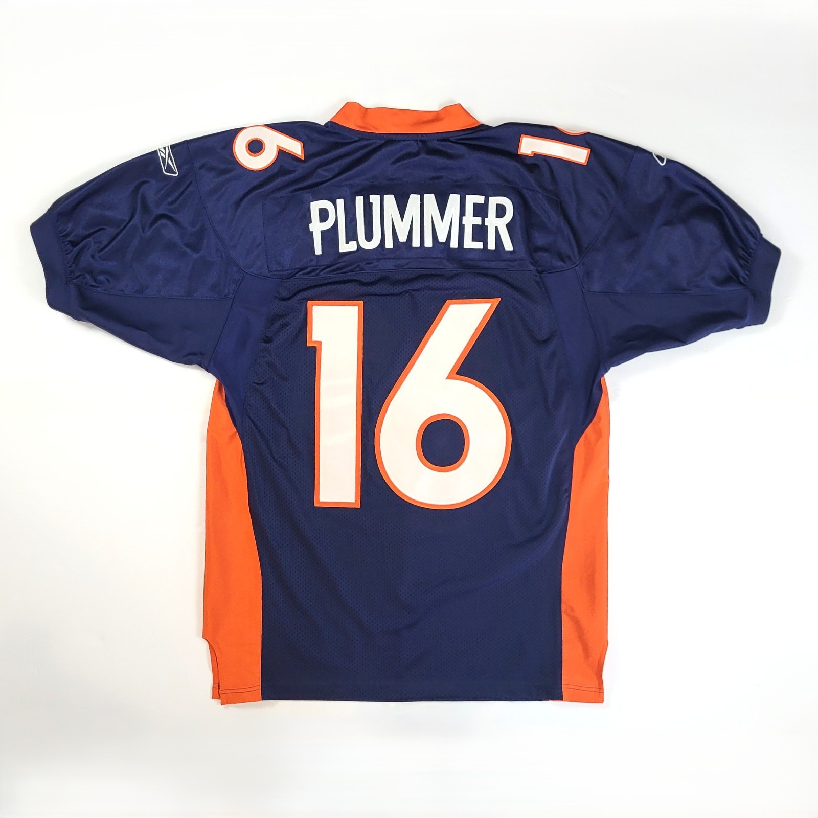 Denver Broncos Reebok NFL Jersey Plummer #16 On Field Authentic Stitched Blue 48