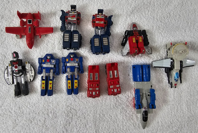 Vintage Transformers G1 Lot PARTS REPAIR Broadside Dreadwind Scourge Powerglide