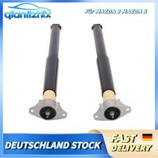 2x GASDRUCK STOSSDÄMPFER+ DOMLAGER + STAUBSCHUTZSATZ HINTEN FÜR MAZDA 3 MAZDA 5