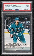 2024-25 Upper Deck Series 1 Young Guns Shakir Mukhamadullin #211 PSA 9 MINT 1fg6