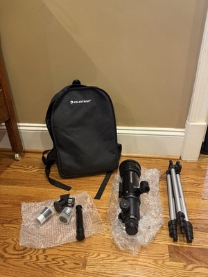 Celestron Travel Scope 70 Telescope with Tripod, Accessories & Backpack 21035