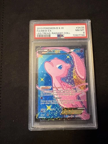 New ListingMew EX Legendary Treasures Radiant Collection RC24/RC25 PSA 8