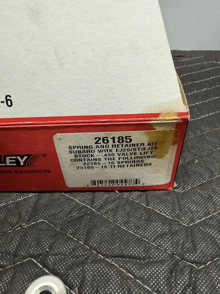 Kit de retenedores de titanio de resortes de válvula Manley para EJ205 EJ255 WRX EJ257 STi 26185 Foto 3 de 4