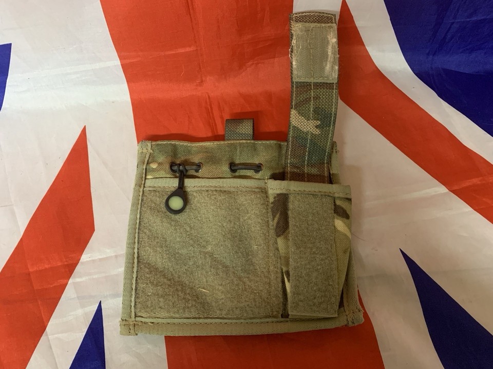 British Army Osprey MK IV Commanders Pouch MTP for BodyArmour Chest Rig ...