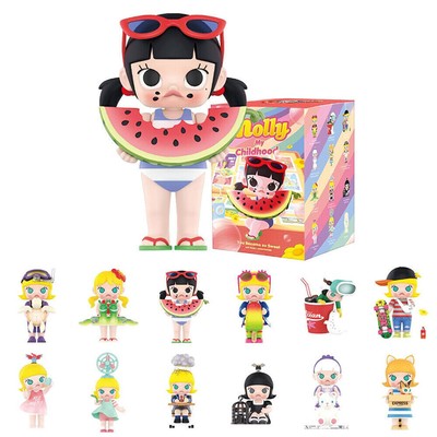 1stk POPMARTS Molly My Childhood Serie Figur Blind Box Random Puppe Neu