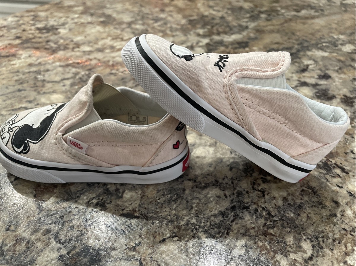 Kids Shoes Kids Snoopy Vans Vans Unisex Babies Classic Slip